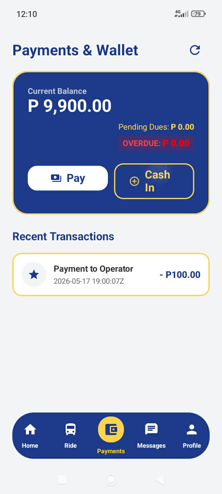 Parent Payment